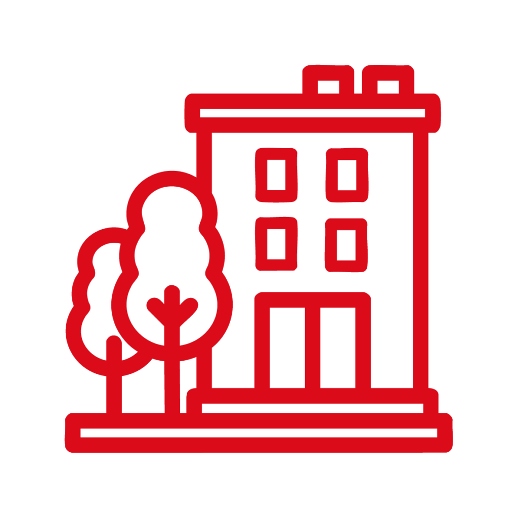 Wohngebäude Icon