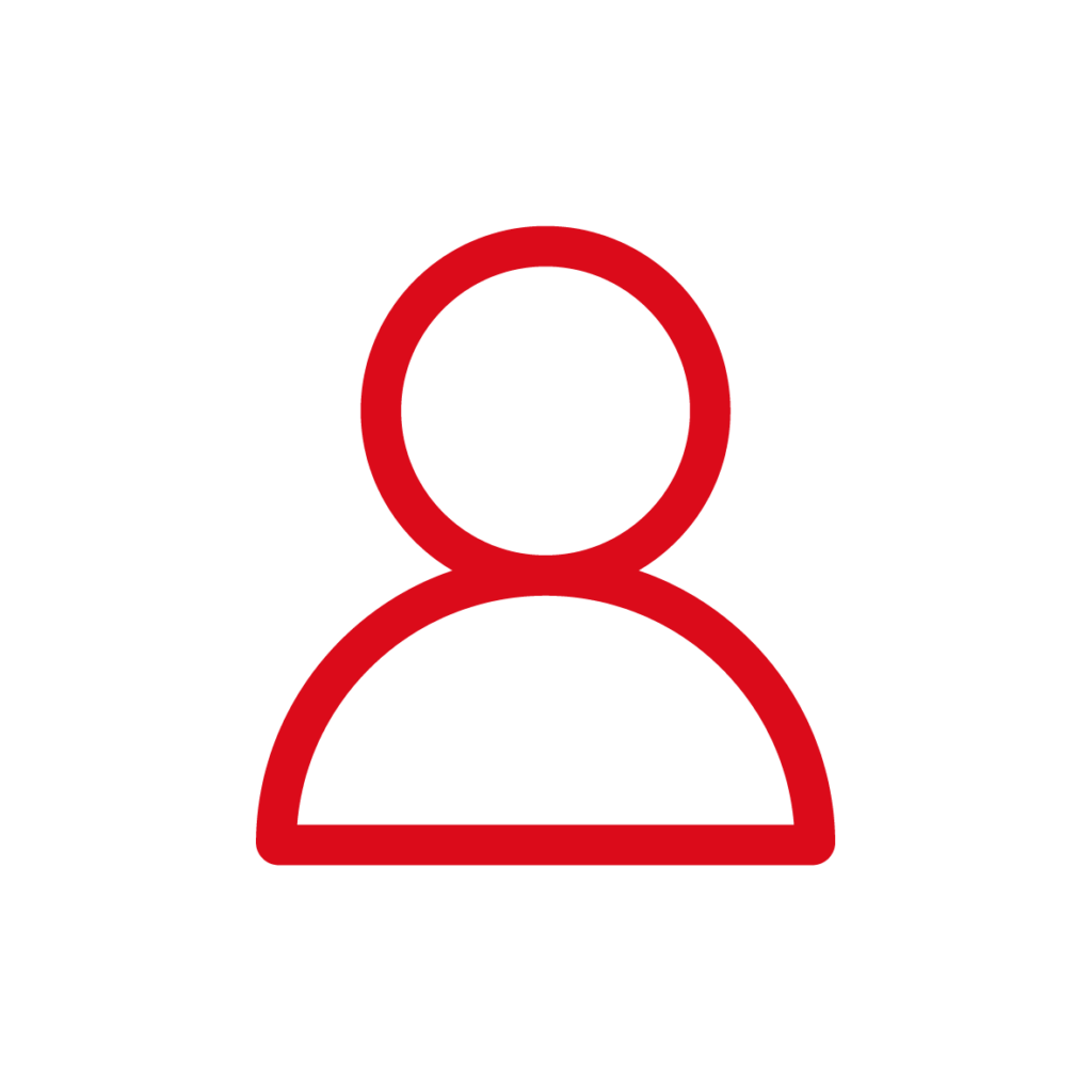einzelne Person Icon